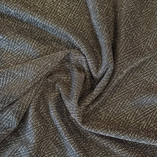 Silver Zig Zag mesh knit