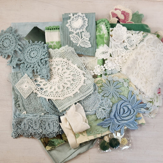 Cottage garden 4 slow stitch