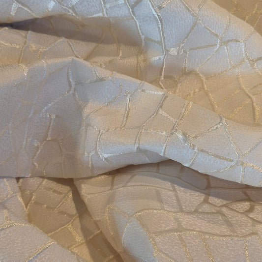 4m Pearl crazy pave brocade