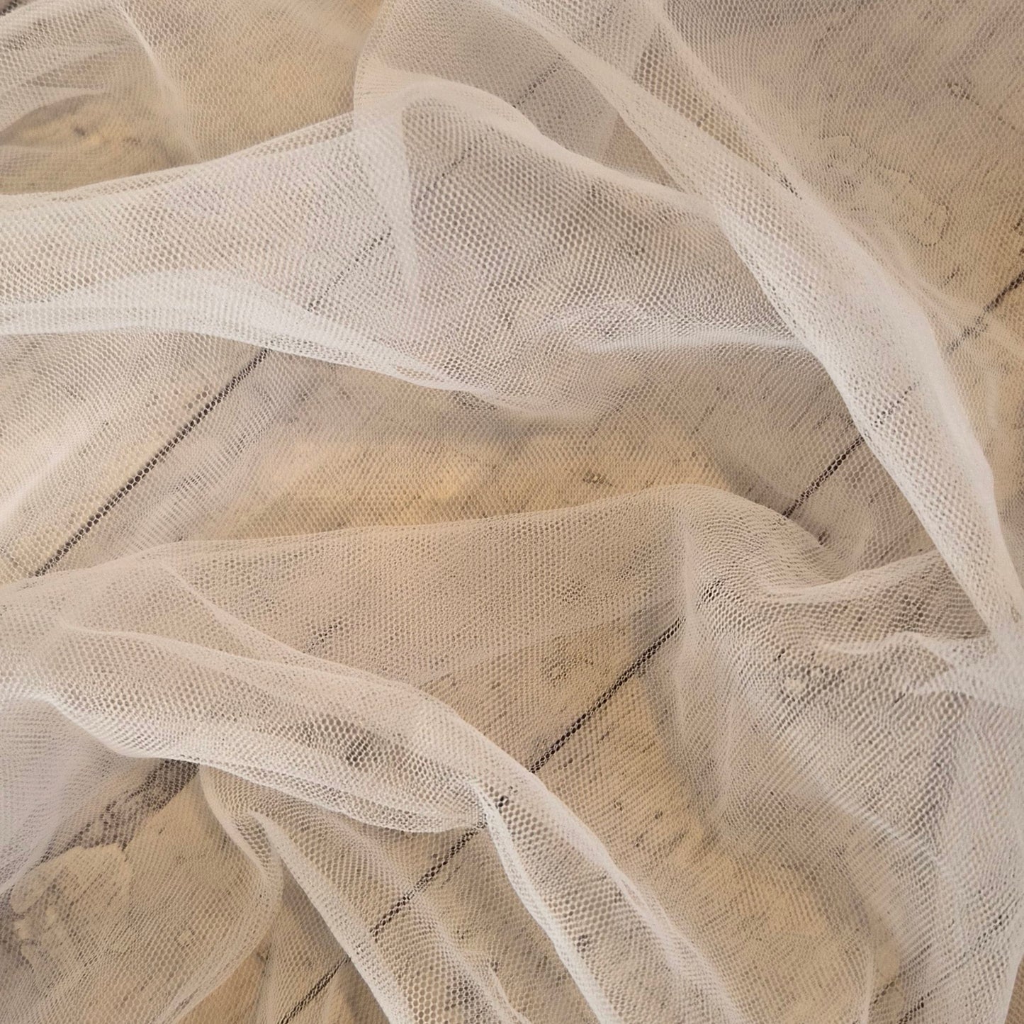 White fine light weight tulle