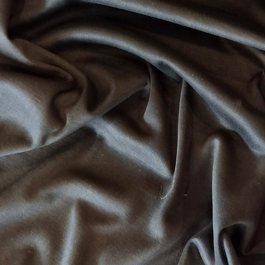 Robin fine ribbed cotton viscose knit