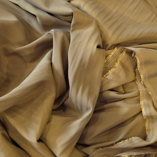 4.4m Olive sandwashed viscose