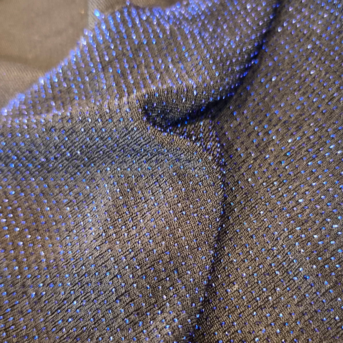 City night sky lurex jersey knit
