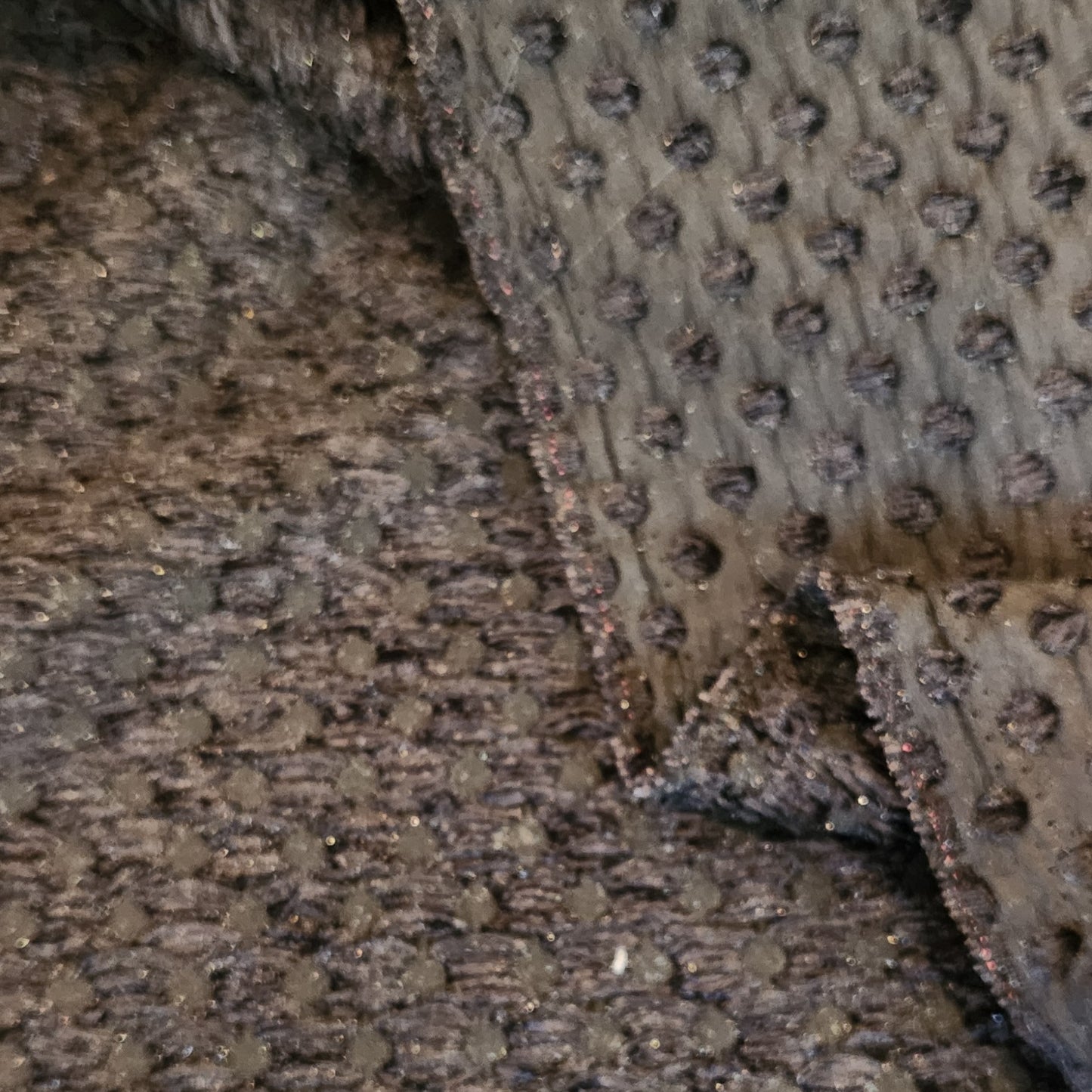 Minnie spot flocked coating