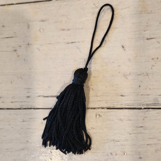 Black silky Tassle