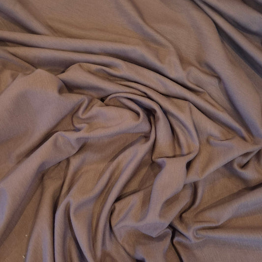 Chocolate viscose knit