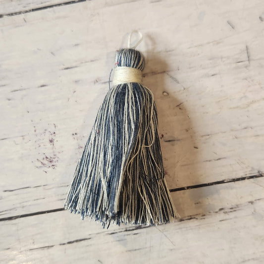 7cm Denim tassle