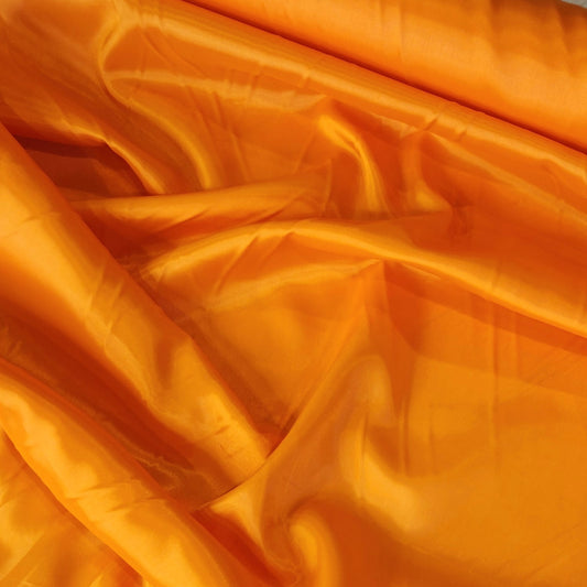 Tangerine acetate dress lining