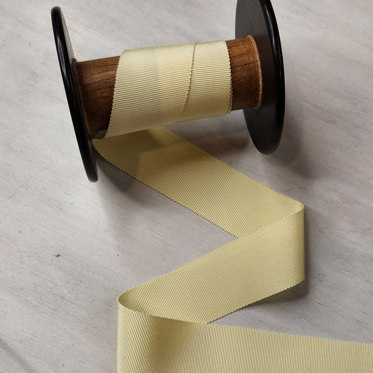 Lemon 37 mm grossgrain ribbon
