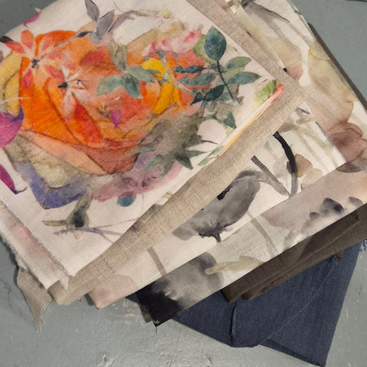 35. 6 pieces assorted linen