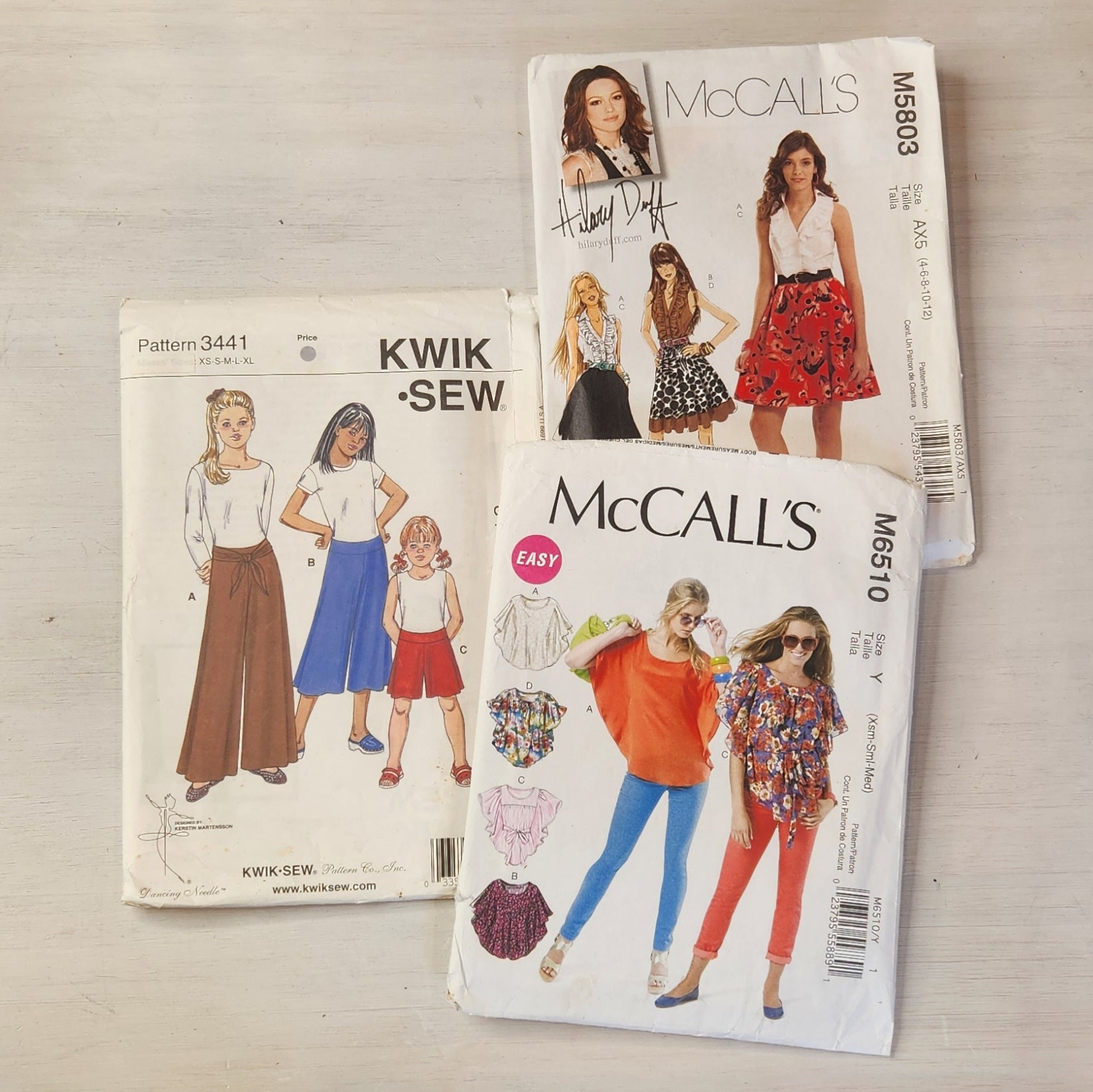Different Sizes Pattern 25. Assorted patterns sizes 4-12 – The Maker Society