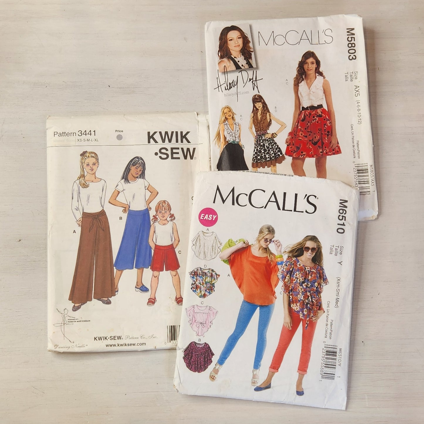 25. Assorted patterns sizes 4-12