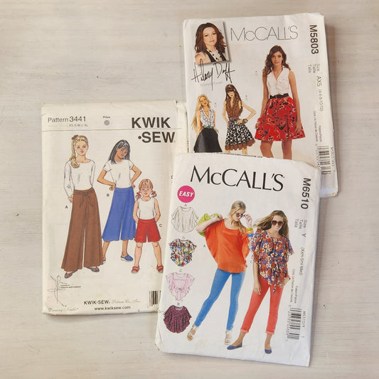 25. Assorted patterns sizes 4-12
