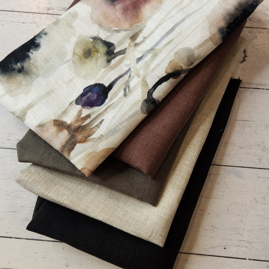 41. 5 pieces Assorted linen