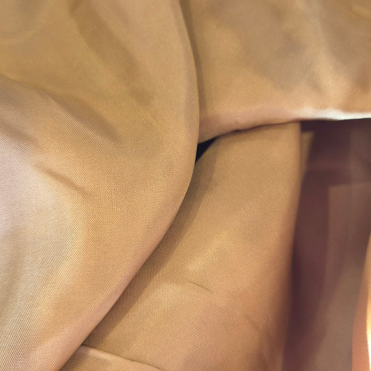 3.9m Golden mustard acetate lining