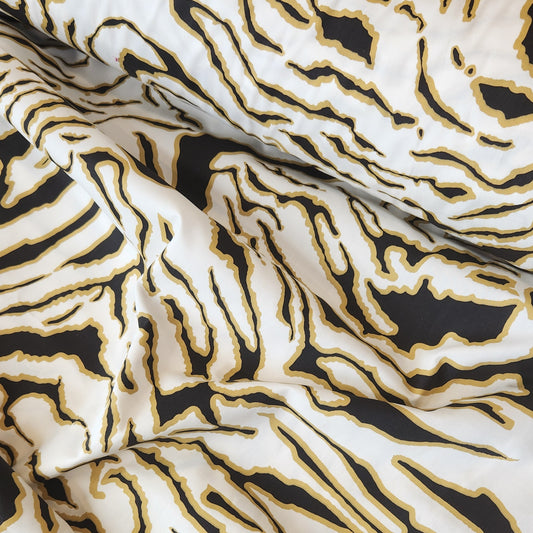 White Waterscape stretch Cotton
