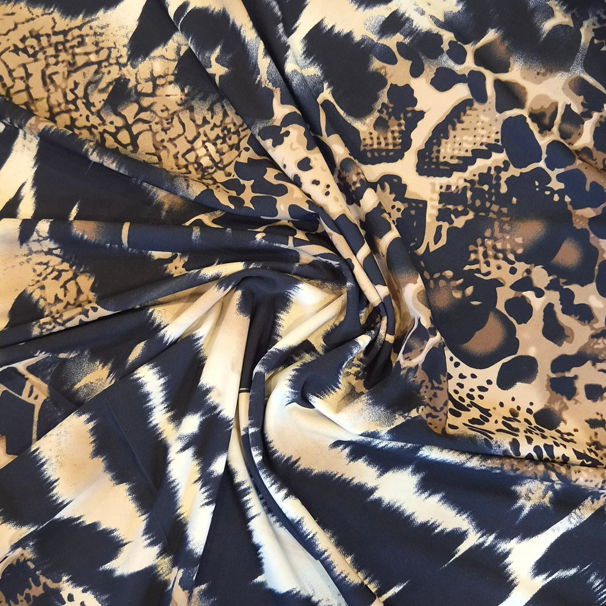 Blue wild jersey knit