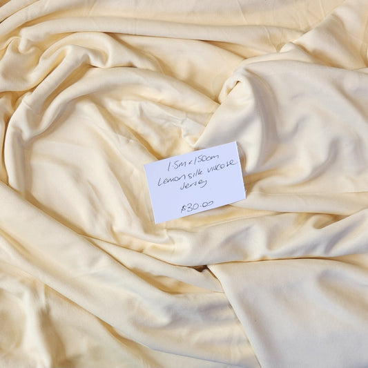 1.5m Lemon silk viscose