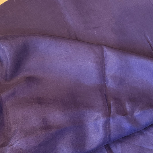 4.6m Royal blue crepe de chine