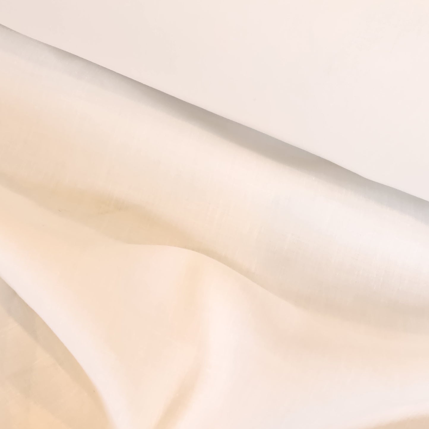 Fresh snow white lightweight linen