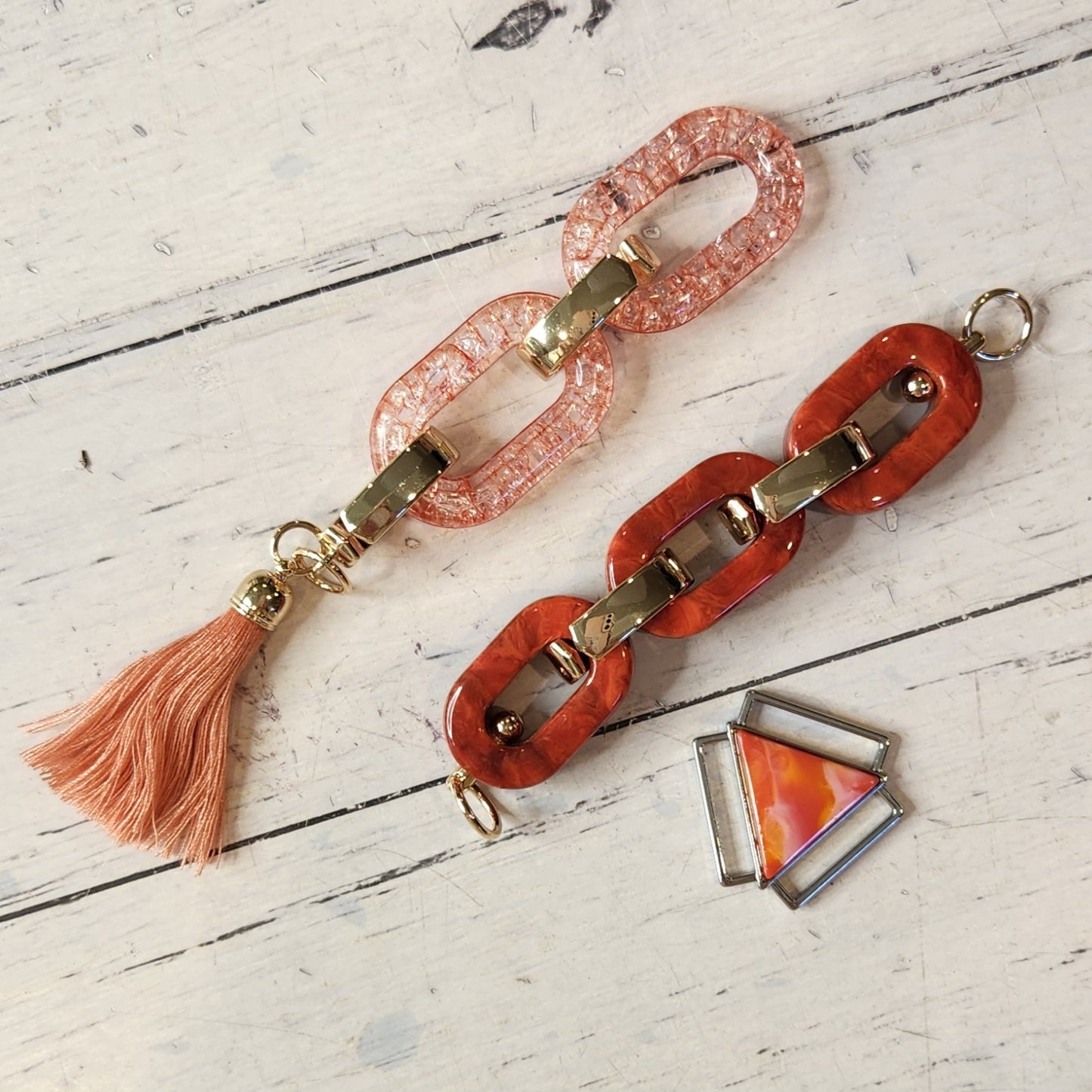 Collection of metal and plastic embellishments