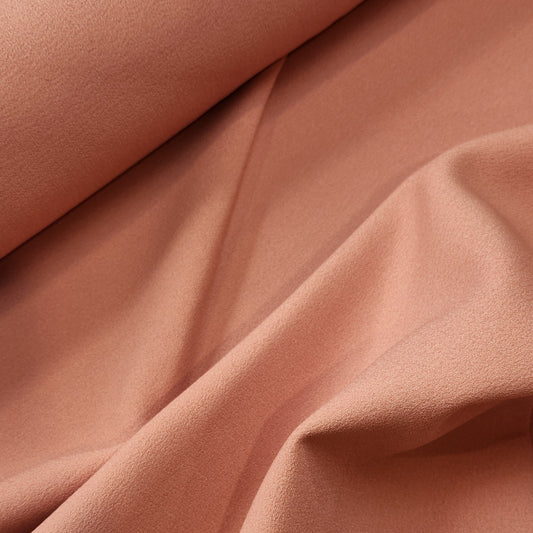 Lolly pink double bonded crepe