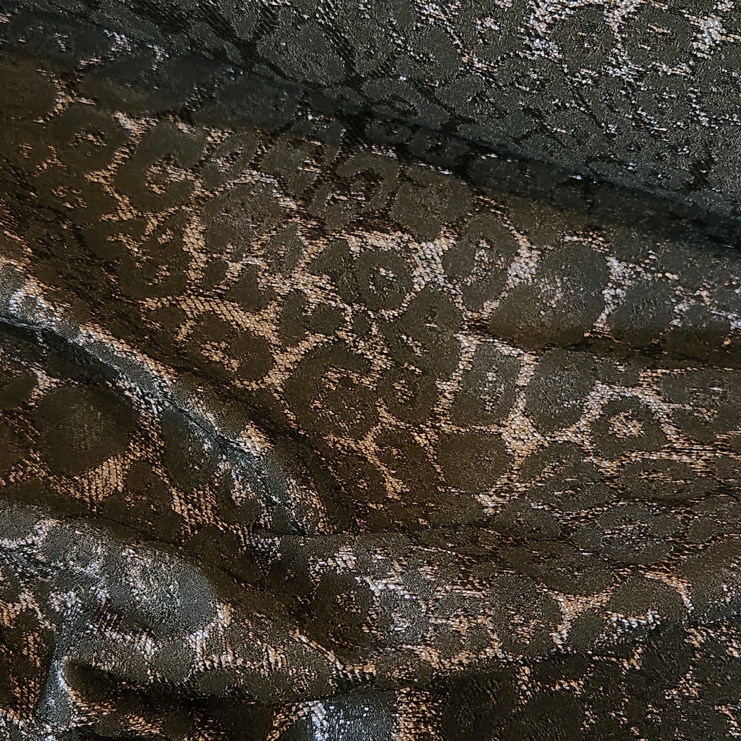 Lurex leopard Bengaline