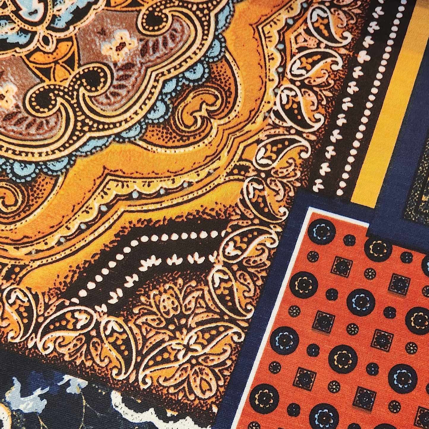 Bohemian patchwork Milan Jersey