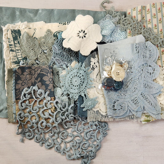 Duck egg slow stitch