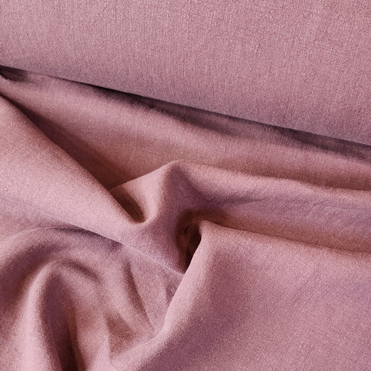 Aubergine linen
