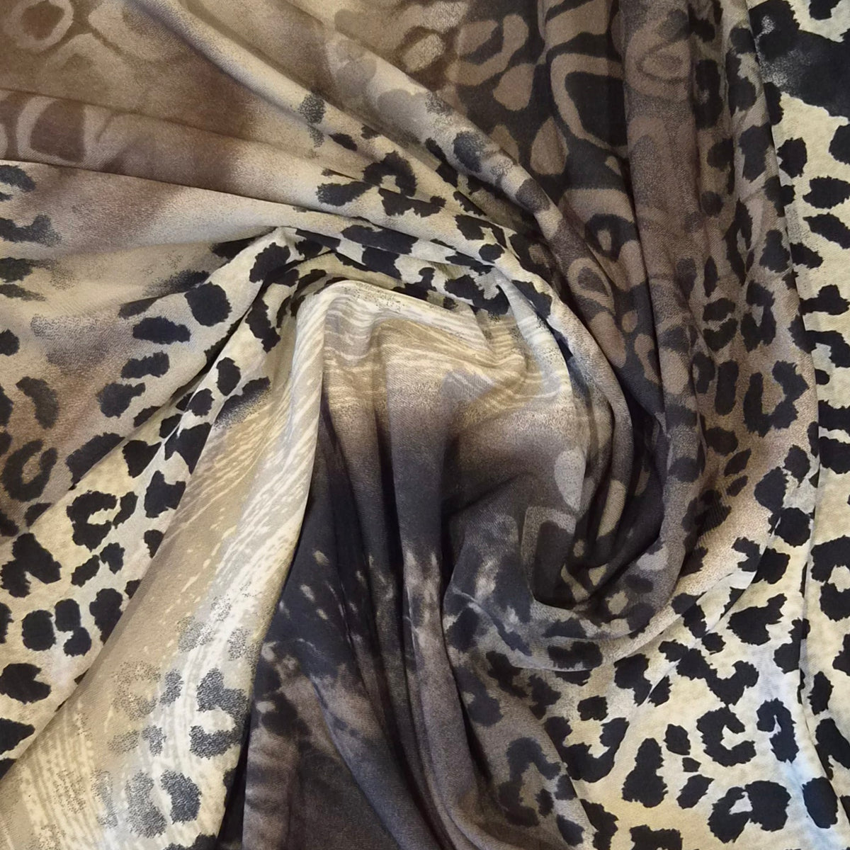Leopard at dusk jersey knit