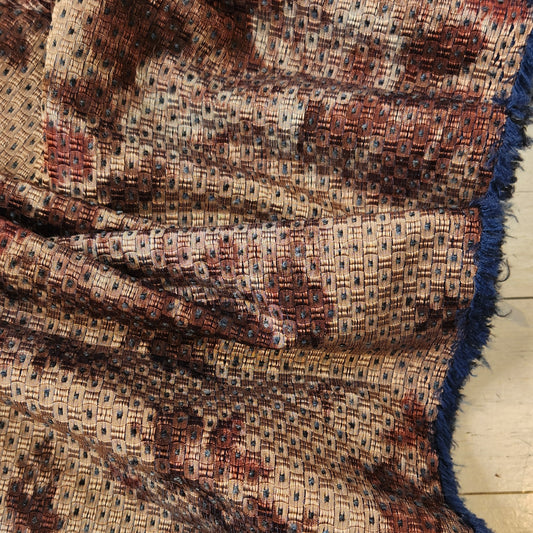 90cm plus large end Evangeline rose stitched brocade