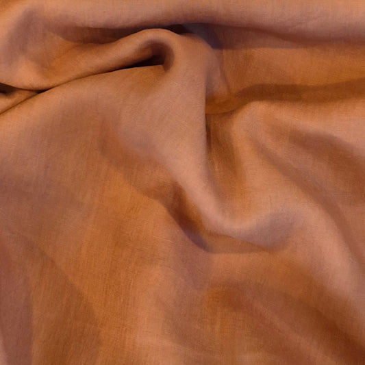 Old terracotta linen