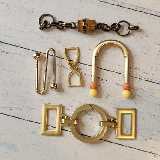 11. Collection of metal embellishments