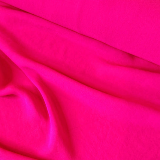 Hottest pink georgette