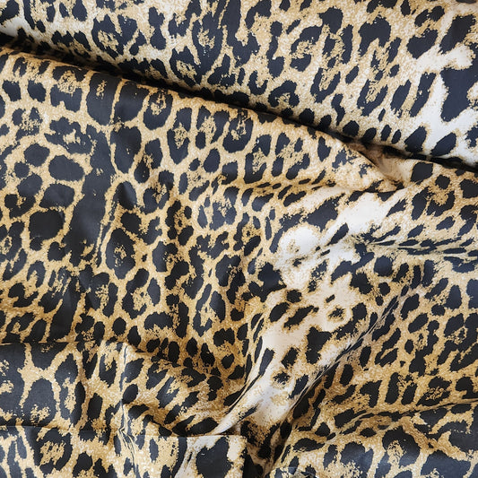 Shadow leopard stretch Cotton lawn