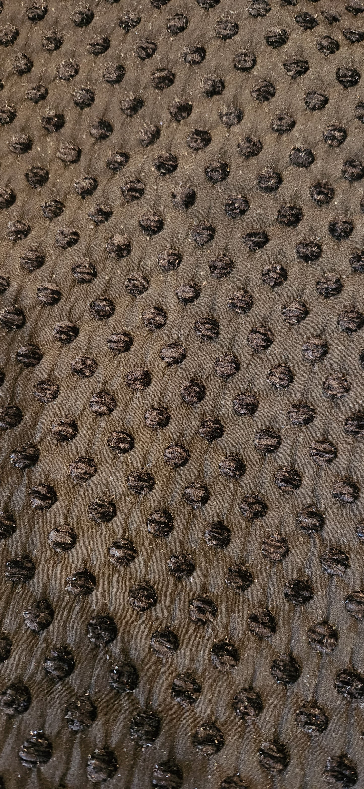 Minnie spot flocked coating