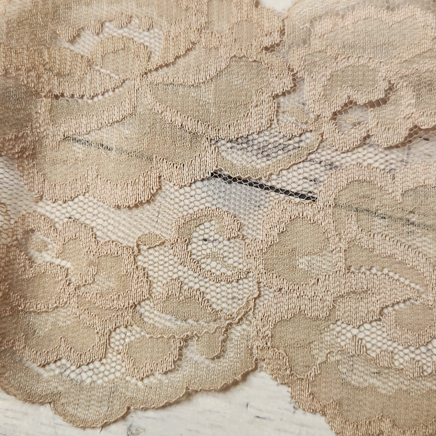 Floral bower vintage lace