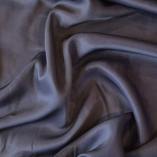 Dark Navy twill satin suiting