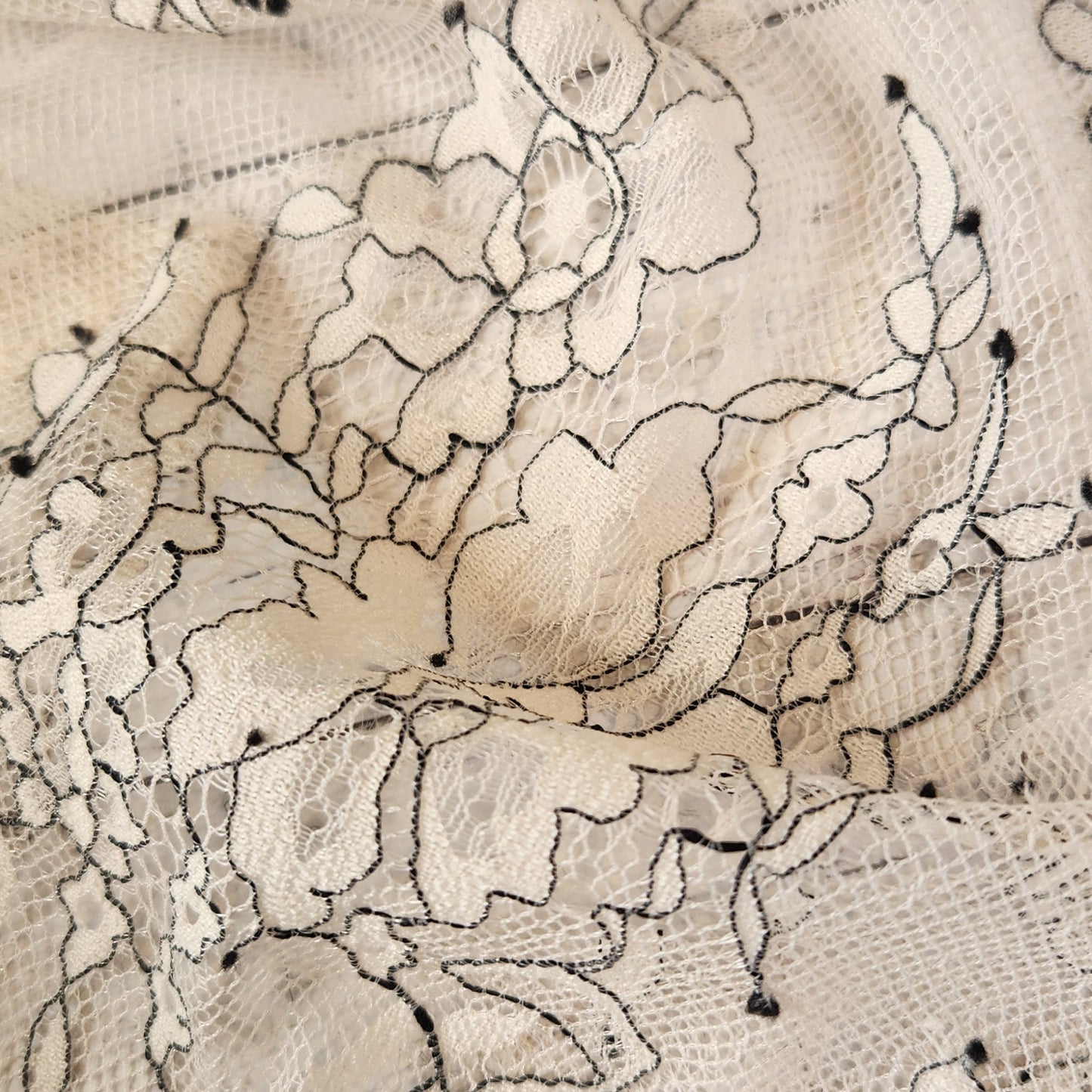Vanilla rose lace