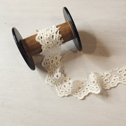 Embroidered silk spot