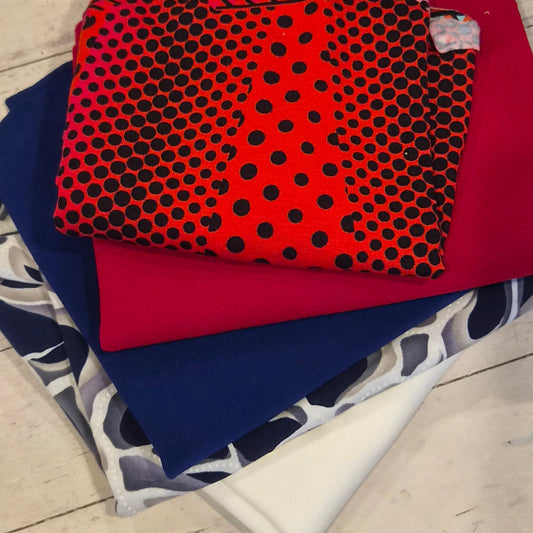 17. 5 pieces assorted knits and jersey