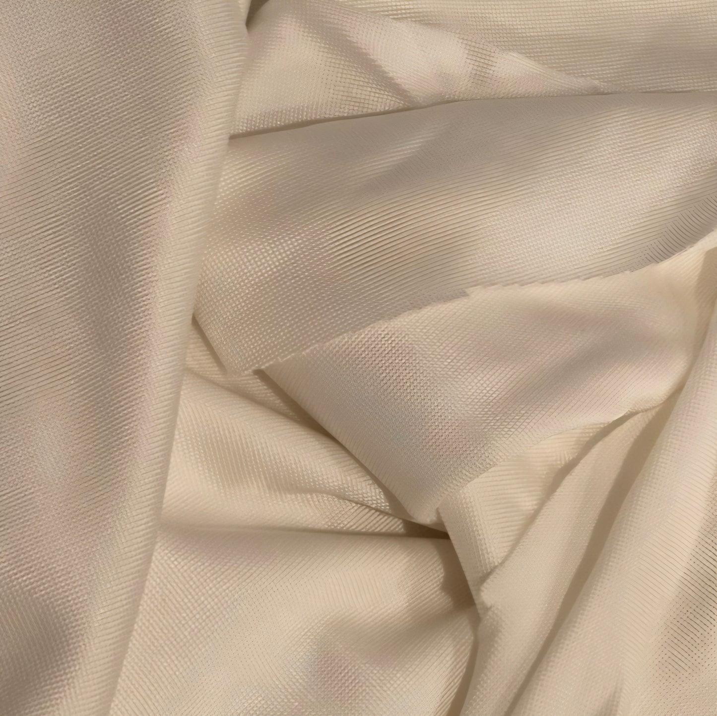 2.46m Ivory heavy drape slinky viscose jersey