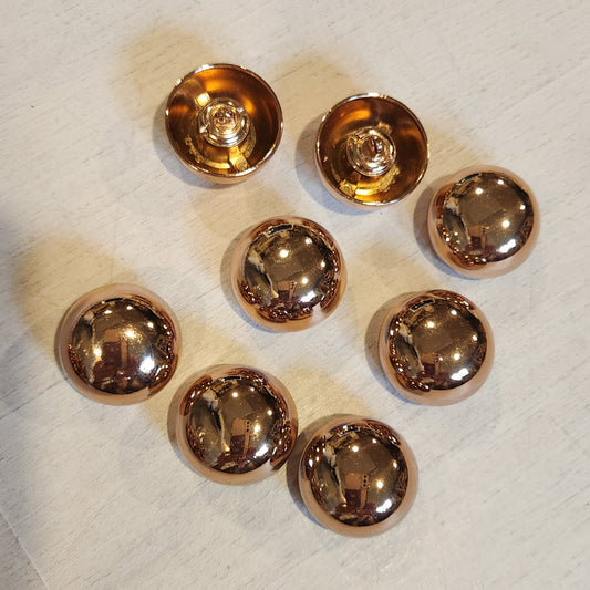 Copper hub button
