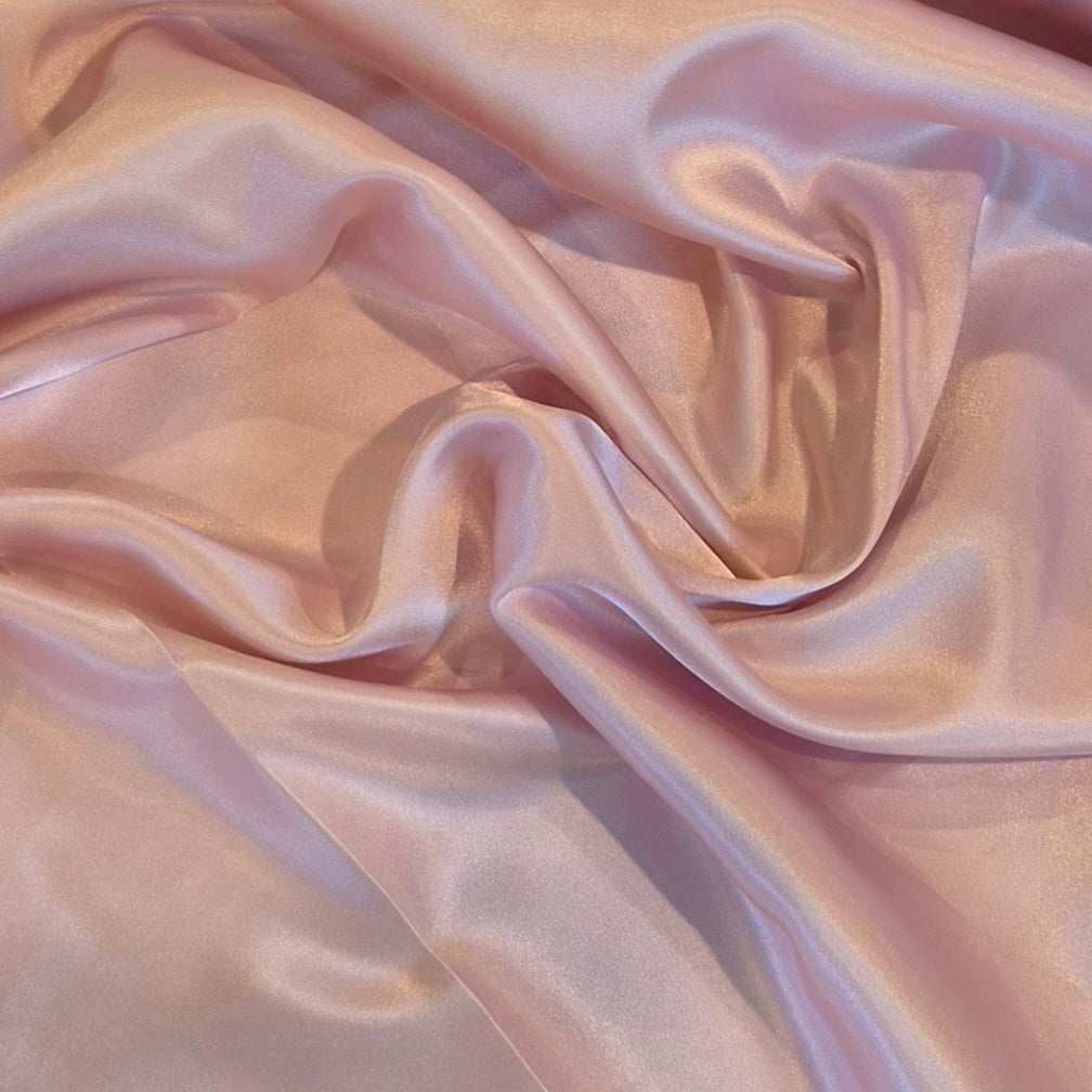 Ice pink satin