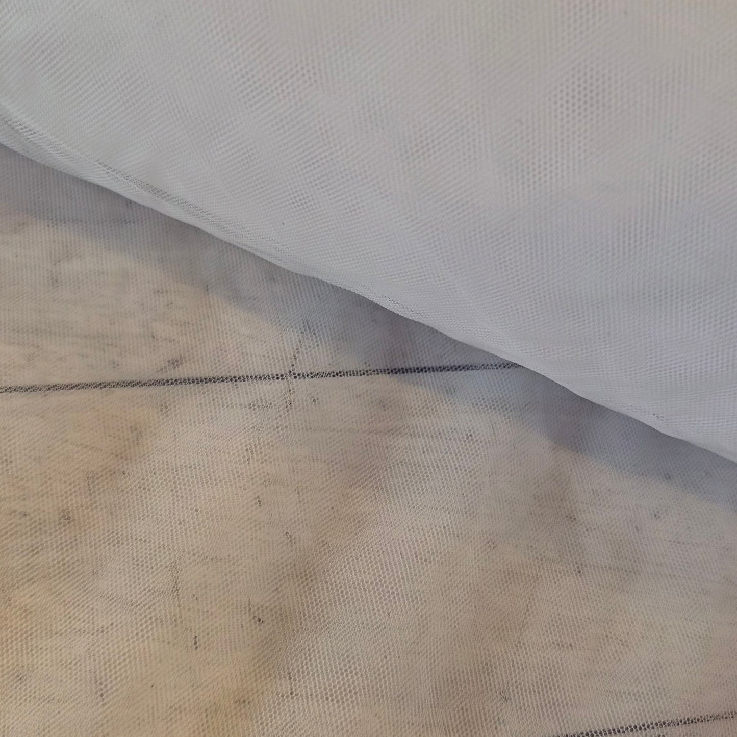 White fine light weight tulle