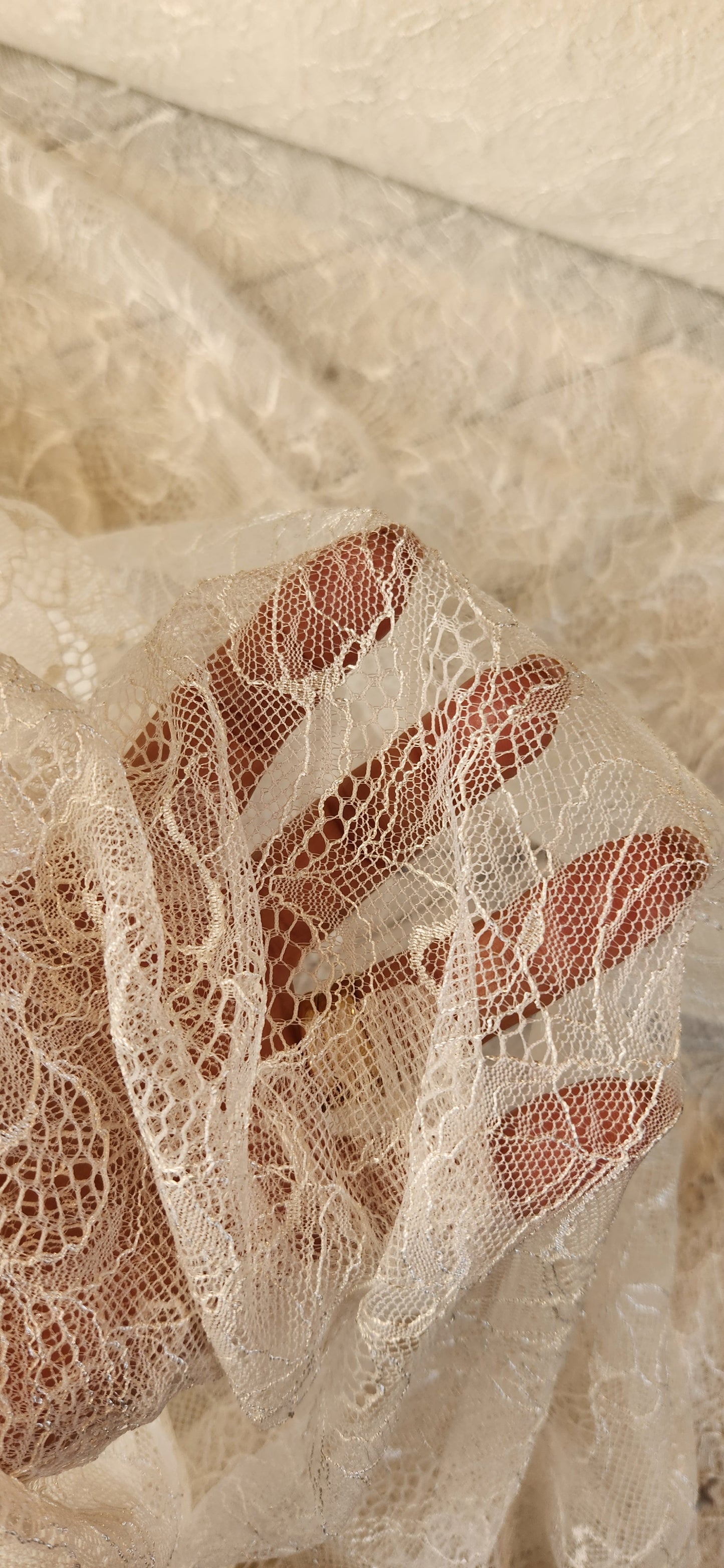 Icy white Lace