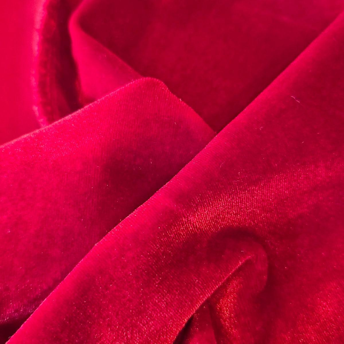 Tomato stretch velvet