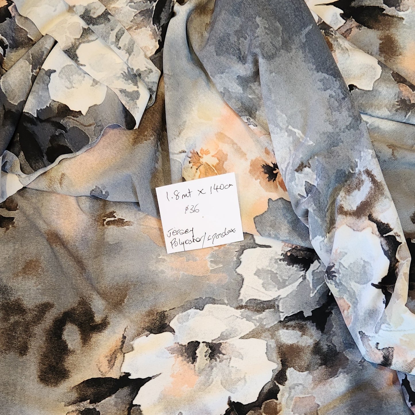 1.8m Misty floral jersey