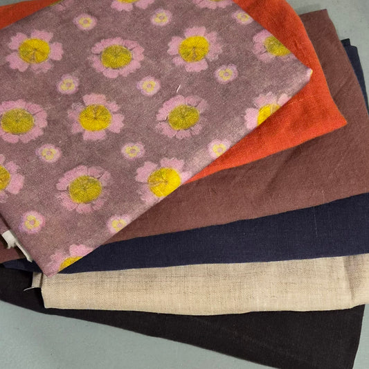 41. 6 pieces assorted linen